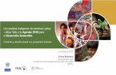 Los pueblos indígenas de América Latina Agenda 2030 para ......Alicia Bárcena Los pueblos indígenas de América Latina –Abya Yala y la Agenda 2030 para el Desarrollo Sostenible