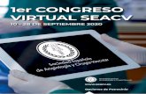 1er CONGRESO VIRTUAL SEACV€¦ · 1er congreso virtual seacv 10 - 28 de septiembre 2020 jueves 10 de septiembre 2020 - 18.00h a 20.30h mesa 1 – 18.00h a 18.45h novedades en los