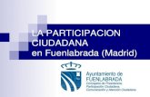 LA PARTICIPACION CIUDADANA en Fuenlabrada (Madrid) · PARTICIPACIÓN CIUDADANA Colombia (Bogotá), Septiembre 2015 ... El municipio ha pasado de tener 18.442 habitantes en 1975 a