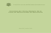 Inventari de l’Arxiu de la Casa de Misericòrdia de Barcelona. Inventari Arxiu. v5.pdf · 2018. 10. 21. · Us presentem l’inventari de l’arxiu històric de la Fundació Casa