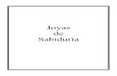Joyas de Sabiduría - Swedenborg€¦ · de sabiduría que se destacan---trascendentes, bellas, y pertinentes a la búsqueda espiritual del individuo. Joyas de Sabiduría es una colección