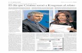 62 - EL OBSERVADOR - PERFILhernandobry.com/wp-content/uploads/2017/11/krugman-y-el-relato.pdf · 62 - EL OBSERVADOR Sábado 12 de mayo de 2012 - PERFIL HERNAN DOBRY La presidenta