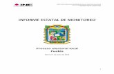 INFORME ESTATAL DE MONITOREO - Puebla€¦ · Precampaña Intercampaña Campaña Periodo de reflexión Jornada electoral Del 23 de febrero al 3 de marzo de 2016 Del 4 de marzo al