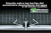 Importe total del suministro de agua (abastecimiento y ...elaguapotable.com/tarifas_agua_2015 Facua.pdf · Alicante (Aguas Municipalizadas de Alicante) 21,98 € 2,4% 48,29 € 2,4%