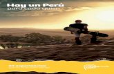 para cada quien - embajadadelperu.com.gt · Ver la danza del Caballo Peruano de Paso en haciendas y campos en el valle de Lurín, en las afueras de Lima. Esta raza de atributos únicos