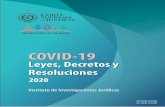 2020-06-02 COVID-19 LEYES DECRETOS y RESOLUCIONES€¦ · leyes, decretos y resoluciones 20 resoluciÓn n° 76/2020 por la cual se conforma el centro de operaciones de emergencia