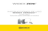INSTRUCCIONES DE USO WIDEX ZEN2GO™webfiles.widex.com/WebFiles/9 514 0236 004 01.pdf · 4 DESCRIPCIÓN Su kit WIDEX ZEN2GO incluye dos soluciones C2-PA para controlar el tinnitus