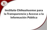 Instituto Chihuahuense para la Transparencia y Acceso a la ......Natera Aguilar/ Lic. Ricardo Gándara Hernández Lic. Sandra Sepúlveda del Centro para el Fotalecimiento de la Sociedad
