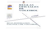 REGLAS OFICIALES DE VOLEIBOLcmapspublic.ihmc.us/rid=1JYR5KSC0-LGM02X-166/REGLAMENTO... · 2011. 10. 25. · 5 REGLAS OFICIALES DE VOLEIBOL APROBADAS POR LA FIVB CONTENIDO CARACTERISTICAS