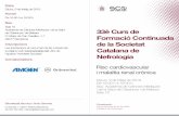 33è Curs de Formació Continuada de la Societat Catalana de ... · Dijous, 9 de Maig de 2019 De 16.00 h a 18.30 h Coordinació: Junta directiva de la Societat Catalana de Nefrologia