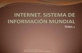INTERNET. SISTEMA DE INFORMACIÓN MUNDIALdi002.edv.uniovi.es/~gonzalezaloignacio/cmsSIAP/data... · 2009. 12. 1. · Ejercicio Supóngase que se está en una empresa u oficina de