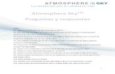 Atmosphere Sky Preguntas y respuestas - Amway...pocas palabras, el Purificador de Aire Atmosphere Sky es un gigante en el mundo de la purificación del aire. P2. ¿Por qué voy a comprar