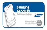 Samsung GT-S5830 · 2017. 10. 9. · ordenagailuko Samsung Kies-en ikonoan. Informazio gehiago nahi izanez gero, ikus Kies-en laguntza. . GT-S5830 ... o Terminalarekin batera ematen