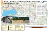 COM180 Ruta: Caminos Tradicionales de Sanabria · 2015. 6. 12. · COM180 Ruta: Caminos Tradicionales de Sanabria Domingo, 26 de julio 2015 Basado en cartografía IGN 1:25.000 ...