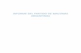 INFORME DEL PARTIDO DE MALVINAS ARGENTINAS · 2020. 4. 21. · Tabla 3. Índice de Carencias Múltiples. Datos correspondientes al Partido de Malvinas Argentinas, CNPVyH (2010) Absoluto