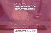 folleto experto cardio onco hemato · 2019. 9. 24. · tratamiento onco-hematológico en el sistema cardiovascular mediante estrategias multidisci- ... Desarrollar habilidades de