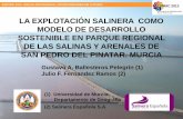 Presentación de PowerPoint - EUROPARC-España · Estudios Básicos de la ZEPA Salinas y Arenales de San Pedro del Pinatar. Murcia: Consejería de Agricultura y Agua de la Región