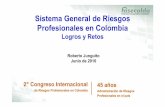Sistema General de Riesgos Profesionales en ColombiaRiesgos Profesionales, Mar-10, 6,8 Tasa de Desempleo (GEIH), Tasa de Desempleo (ENH), Dic 1999 ,18% 17,0 19,0 21,0 6,0 6,5 7,0 7,5