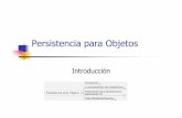 Persistencia para Objetos - di002.edv.uniovi.esdi002.edv.uniovi.es/~alberto_mfa/?download=1. Persistencia en OO.p… · Generación automática de código PPO persistencia nov-08