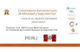 MECO&ASOCIADOS VIAL PERUjornadas.fesvial.es/wp-content/uploads/2020/09/Mesa-7... · 2020. 9. 1. · PERU. Encuentro Iberoamericano: Movilidad y SeguridadVial MECO&ASOCIADOS VIAL ...