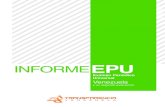 Informe del EPU 2017 - Transparencia Venezuela · INFORME EPU Venezuela y su segunda evaluación 4 Cita el informe que gracias a las políticas públicas desarrolladas con los programas