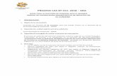 PROCESO CAS Nº 014- 2018 GRA - Arequipa Region€¦ · Regional Nº 151-2012-GRA/PR, de fecha 05 de marzo de 2012. 4. Base legal • Ley N 30693, Ley De Presupuesto del Sector Público