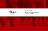 Presentación de PowerPoint · proyecto de presupuestos generales de bizkaia 2017 comparativa disponible departamental2016-2017 euskera y cultura. 3,7% acciÓn social . 40,6% sostenibilidad