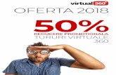 Virtual 360 | Virtual360 este o companie specializata in crearea de … · 2018. 8. 27. · 3600 Atunci cand se vizualizeaza un tur virtual 360, utilizatorul are posibilitatea de