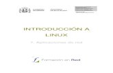 INTRODUCCIÓN A LINUX€¦ · trabajar y beneficiarte de las ventajas proporcionadas por la Red. La primera aplicación de red que has de aprender a manejar es el navegador FireFox.