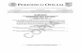 PERIÓDICO OFICIAL - Finanzas Tamaulipasfinanzas.tamaulipas.gob.mx/uploads/2016/10/POE_TAM... · El presente Punto de Acuerdo entrará en vigor a partir de su expedición, debiéndose