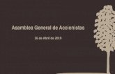 Asamblea General de Accionistas - PROTEAKproteak.com/.../Asamblea_de_Accionistas_2018_Proteak_Uno_SAB_d… · Proteak ha desarrollado un negocio de Teca que combina con un portafolio