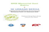 BRB Memorial Xavi Batriu 5K URBANS BERGA · 2020. 9. 15. · 5K URBANS BERGA Campionat de Catalunya de Curses per Muntanya FEEC- 27 Setembre 2020 Reglament Berga-Rasos-Berga i Descens