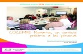 COCEMFE Navarra, un servicio próximo a las personas · en noticias 40 boletines electrónicos +70 noticias publicadas Más de una noticia sema-nal en medios NO es una zona vip, es