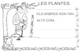 LES PLANTESdidacticaescola.com/wp-content/uploads/2015/12/ELS-ARBRES.pdf · les plantes nom : _____ els arbres sÓn tan alts com... encercla els arbres les plantes nom : _____