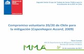 Compromiso voluntario 20/20 de Chile para la mitigación ...Ministerio del Medio Ambiente Actualización de la información BAU LB2007 0 20.000 40.000 60.000 80.000 100.000 120.000