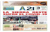 Periódico mensual independiente y gratuito de la Sierra ...a21.es/wp-content/uploads/2020/05/A21-MAYO-2020.pdf · nos las lágrimas derramadas por la pérdida de nuestros seres queridos,