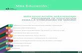 PROGRAMA DE EDUCACIÓN PARA LA COMUNIDAD DE MADRID 1 … · 2019. 5. 16. · la ComunindeM Nuestras propuestas: Elaborar una Ley de Educación madrileña que permita ofrecer un marco