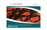 ISSN 0719-5729 - Volumen 1 oficial presentacion... · Universidad de Sao Paulo, Brasil O ... Alina Bestard Revilla Universidad de Ciencias de la Cultura Física y el Deporte, Cuba