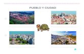 PUEBLO Y CIUDAD - Santillana...Unidad 4: Visito una gran ciudad • Escribe debajo de cada foto si crees que se trata de un pueblo o de una ciudad. • En la parte posterior, escribe