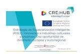 Estrategia de Especialización Inteligente (RIS3 ... · Estrategia de Especialización Inteligente (RIS3), innovación e industrias culturales y creativas: una oportunidad de dimensión