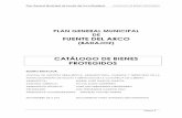 Plan General Municipal de Fuente del Arco (Badajoz ...fuentedelarco.org/Plan-General-Municipal/06...nº 13 monumento natural de la sierra jayona plano o.e. 6.1.3 yacimientos arqueolÓgicos