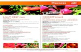 9597-COT-Catalogue Fruitier Esp 2017 Cocot.pdf · 7 Catálogo de fruta 2017 Precoces Precoces Variedad protegida. Multiplicación y difusión prohibidas sin la autorización de Cot