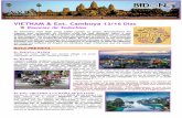 VIETNAM Ext. Camboya 13/16 Días - Bidon 5...* Consulta otras dos opciones por el Delta del Mekong de 2 días pasando 1 noche bien en Cantho (Mekong Profundo) o bien en An Binh (Mekong