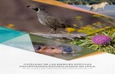 CATÁLOGO DE LAS ESPECIES EXÓTICAS ASILVESTRADAS ... · actualizadas sobre las especies exóticas y las especies exóticas invasoras a nivel nacional (van Kleunen et al. 2015). Generar
