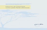 Informe de Colombia como país Parte afectadoprais2.unccd-prais.com/pdfs2014/ACP2014_Colombia_456.pdf · Indicadores de desempeño Objetivo operacional 1: Promoción, sensibilización