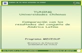 TUNING Universidades Chilenas Comparación con los ...€¦ · Análisis de los datos obtenidos en CHILE Jon Paul LAKA y José Luis NARVAIZA UNIVERSIDAD DE DEUSTO 3 TUNING AMÉRICA