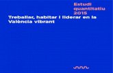 Estudi quantitatiu 2015 Treballar ... - valenciavibrant.esvalenciavibrant.es/wp-content/uploads/2015/06/EstudiQuantitatiu_vv201… · sobre el futur de València que tindrà lloc