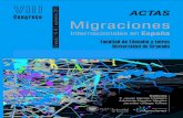 ACTAS - UAB Barcelona · 2017. 6. 20. · actas del viii congreso sobre migraciones internacionales en espaÑa granada, 16-18 de septiembre de 2015 editores f. javier garcÍa castaÑo