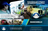Presentación de PowerPoint - Puerto Manzanillo Autotransporte (2).pdfal Puerto Sin papeles de T anto en el proceso de captura de transportes como de operadores deberá ... 314 331