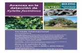programa jornada 2019 - SEFsef.es/sites/default/files/inline-files/programa jornada XYLELLA 2019.… · Avances en la detección de Xylella fastidiosa Jornada internacional Con la